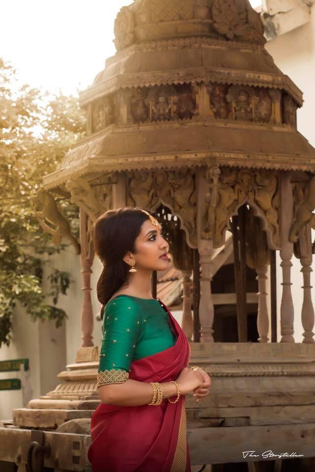 Green Silk Blouse