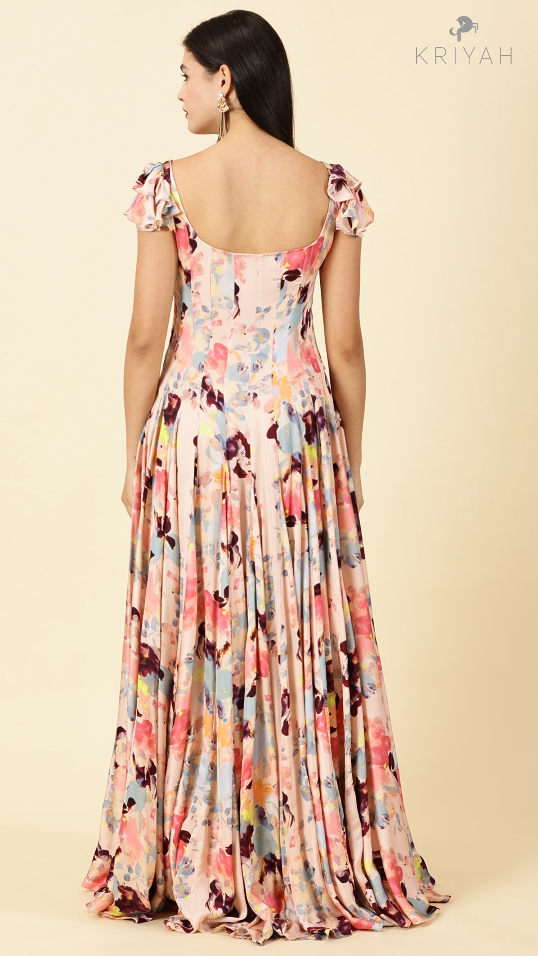 Magnolia- pastel corset gown