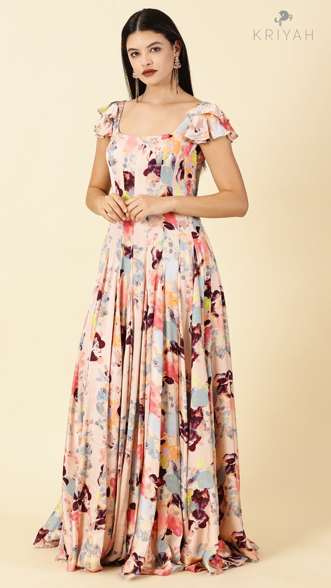 Magnolia- pastel corset gown