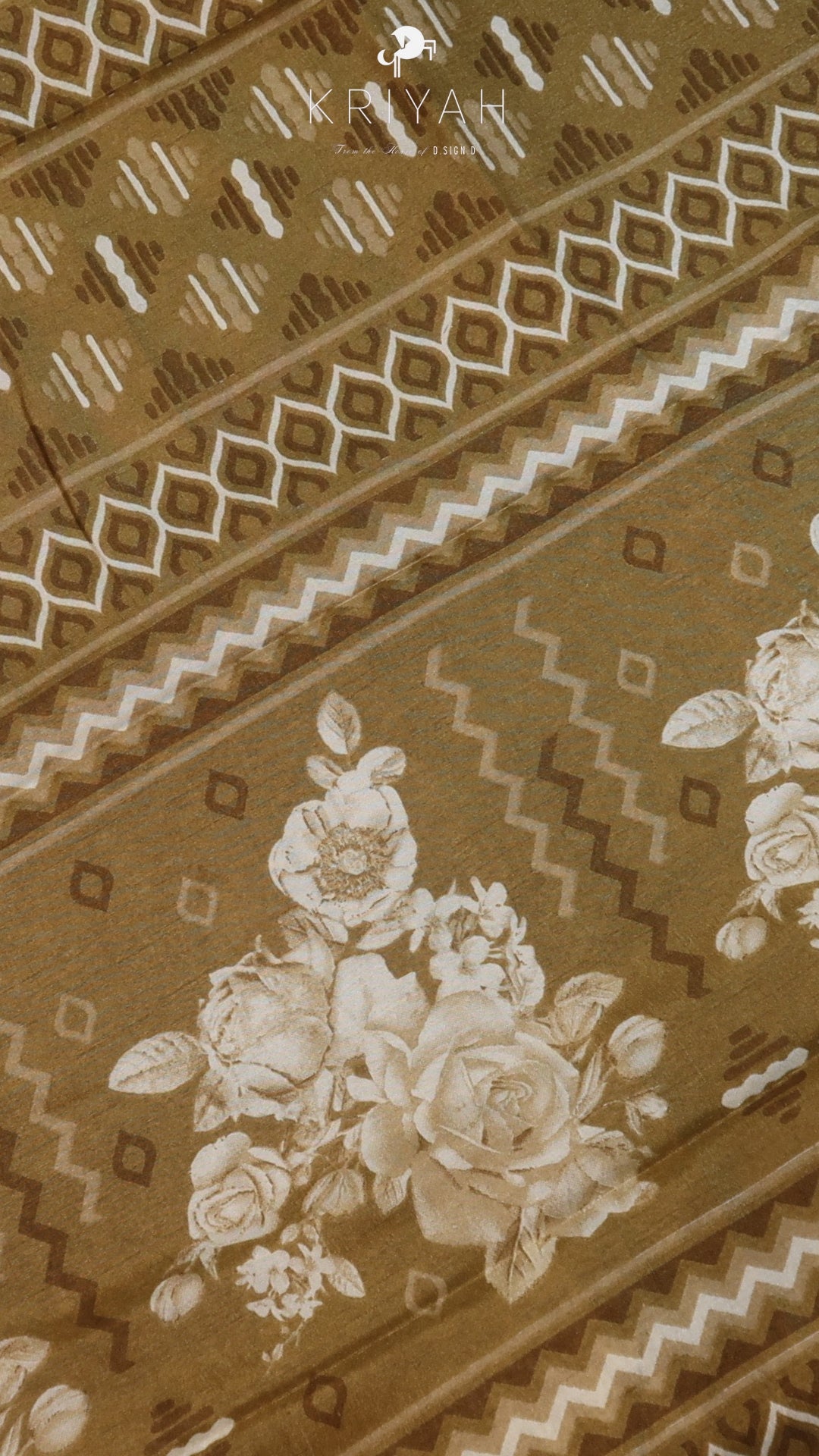 DOLA SILK SAREE WITH CHECK DESIGN MUSTARD