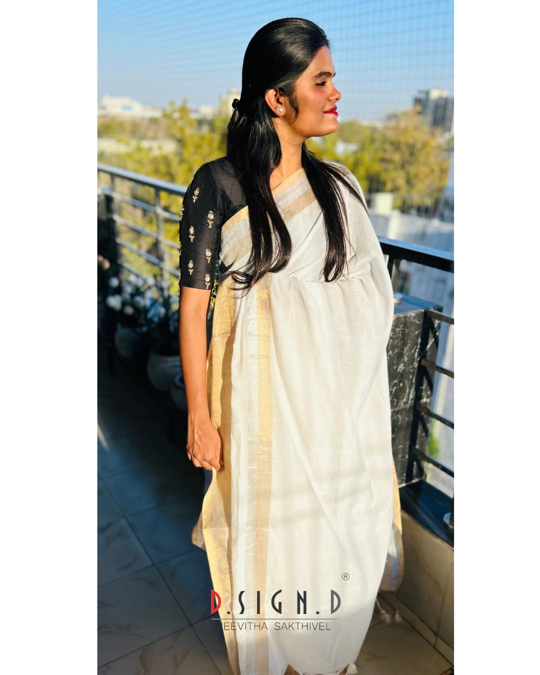 Anika - Black Size flex Blouse