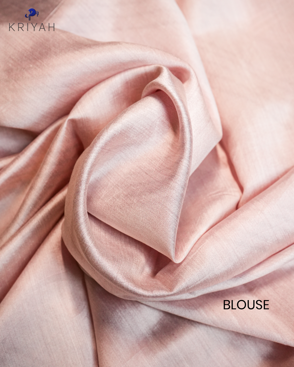 Embroidered Organza Saree - Light Pink