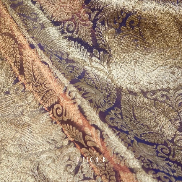 Amethyst Bridal Kancheevaram Saree