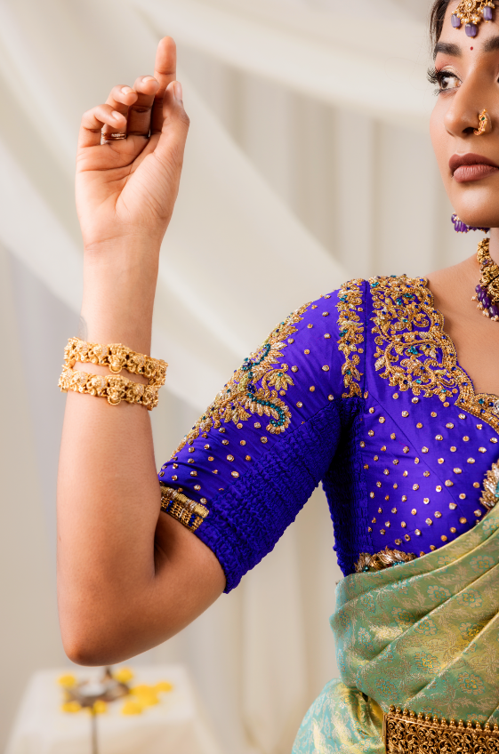 Paithani Size flex Blouse
