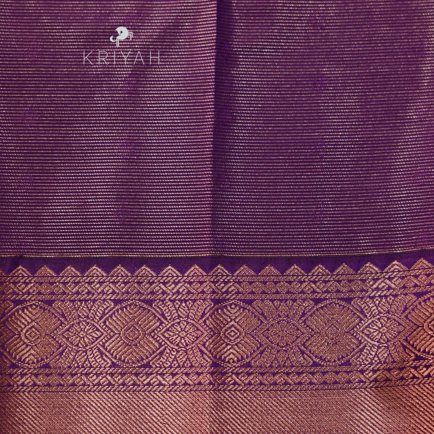 Salmon Peach vaira oosi saree