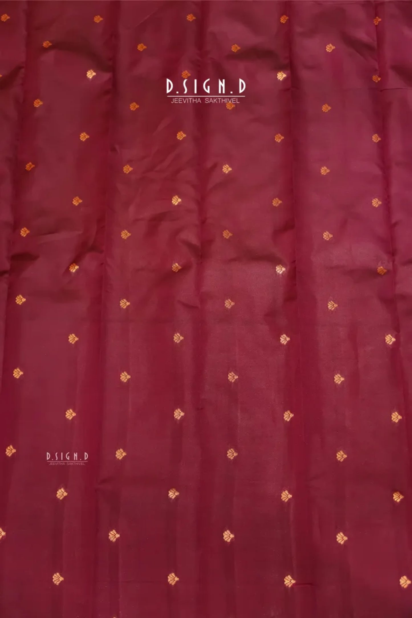 LILAC CHAKRA MOTIF SEMI SILK SAREE
