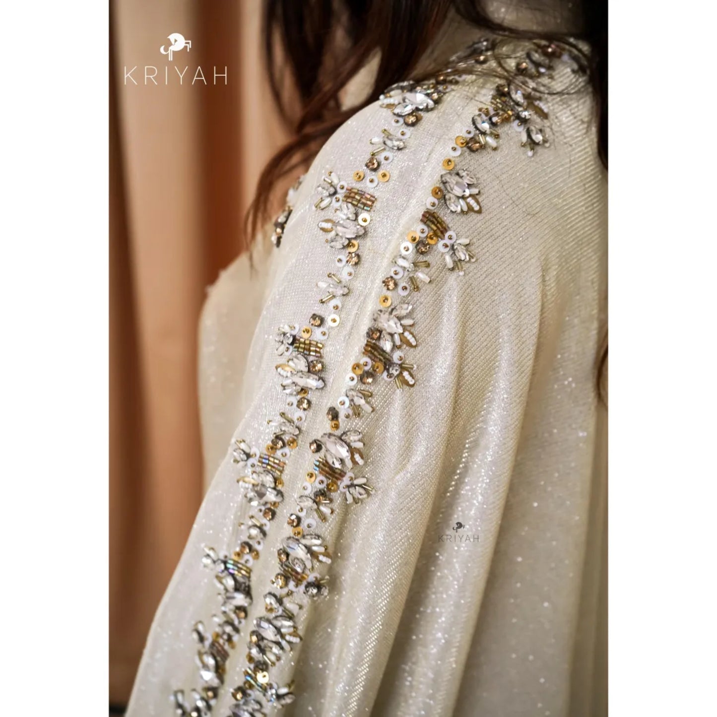 Shimmer crystal shirt