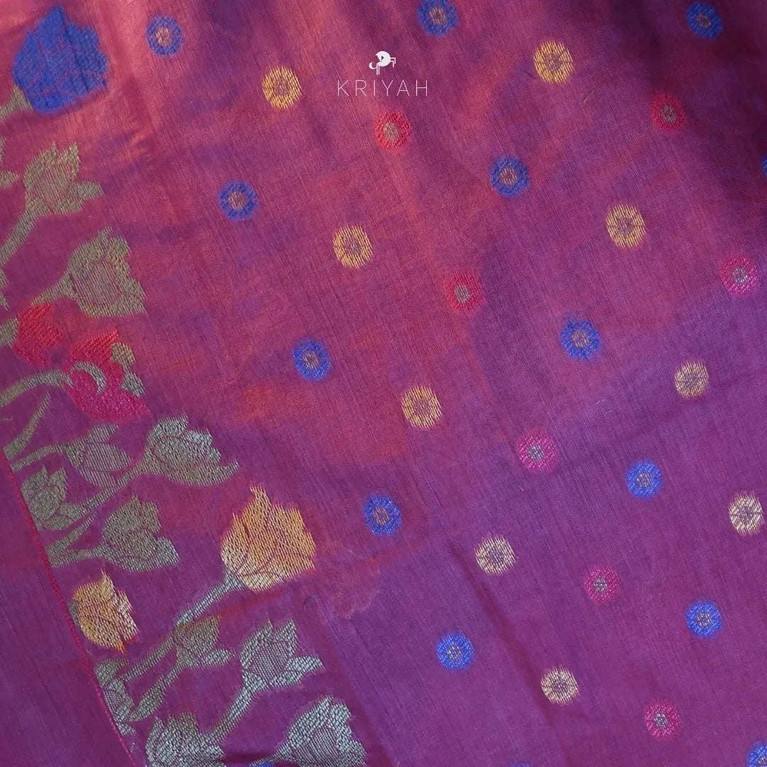 Cotton Ikat Saree