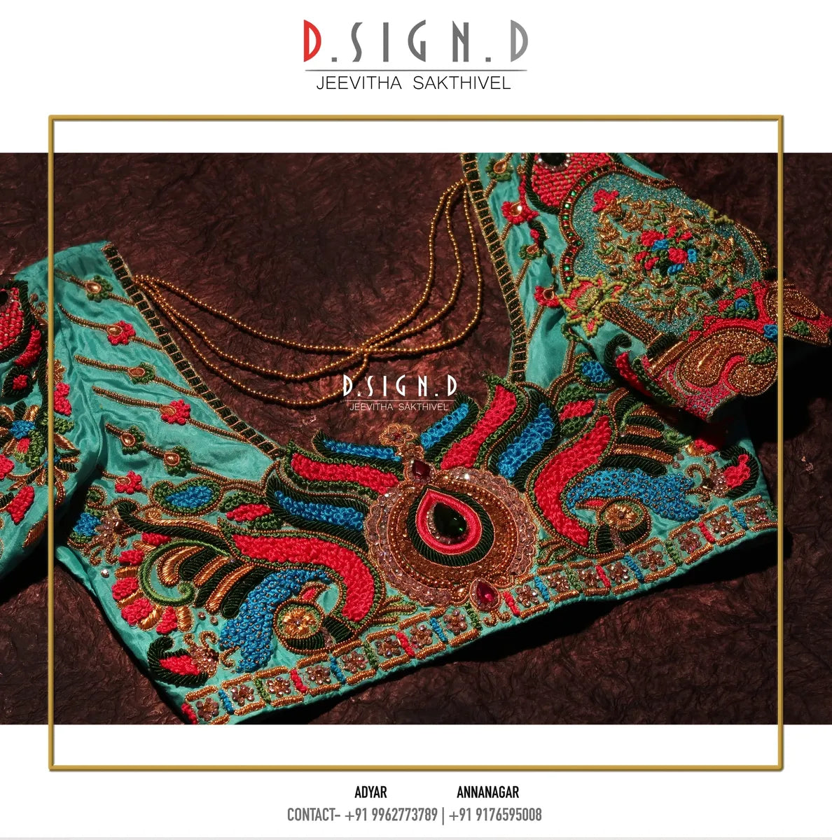 French knot Creeper Blouse