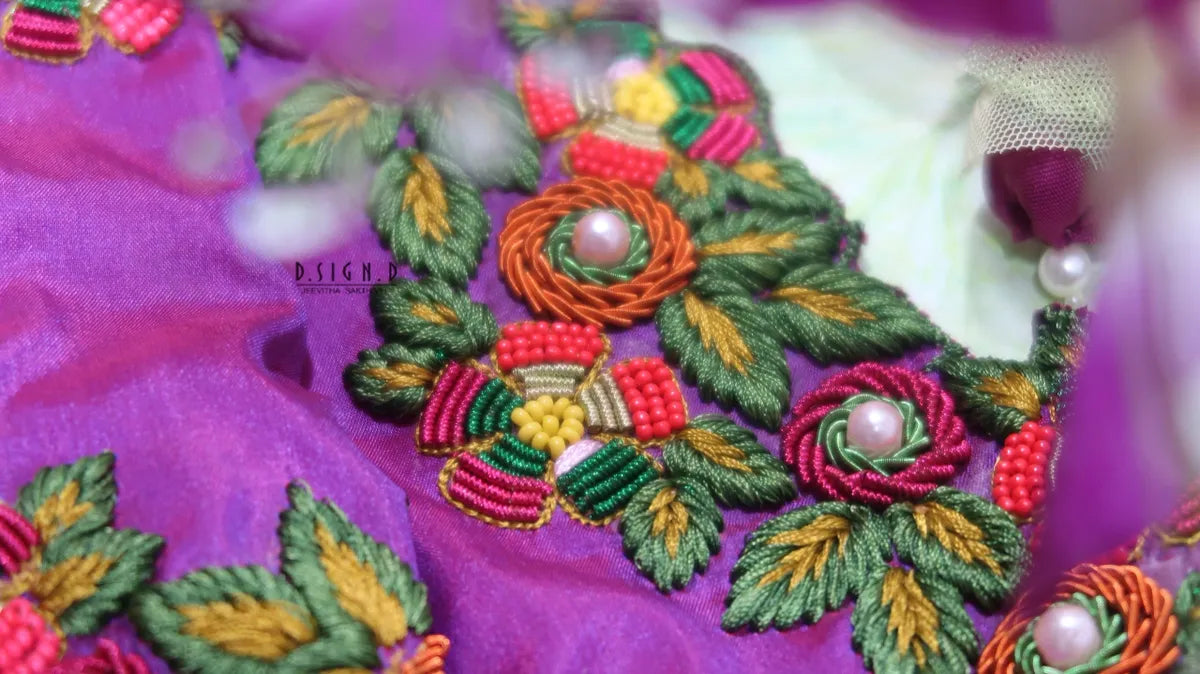 Purple creeper Blouse