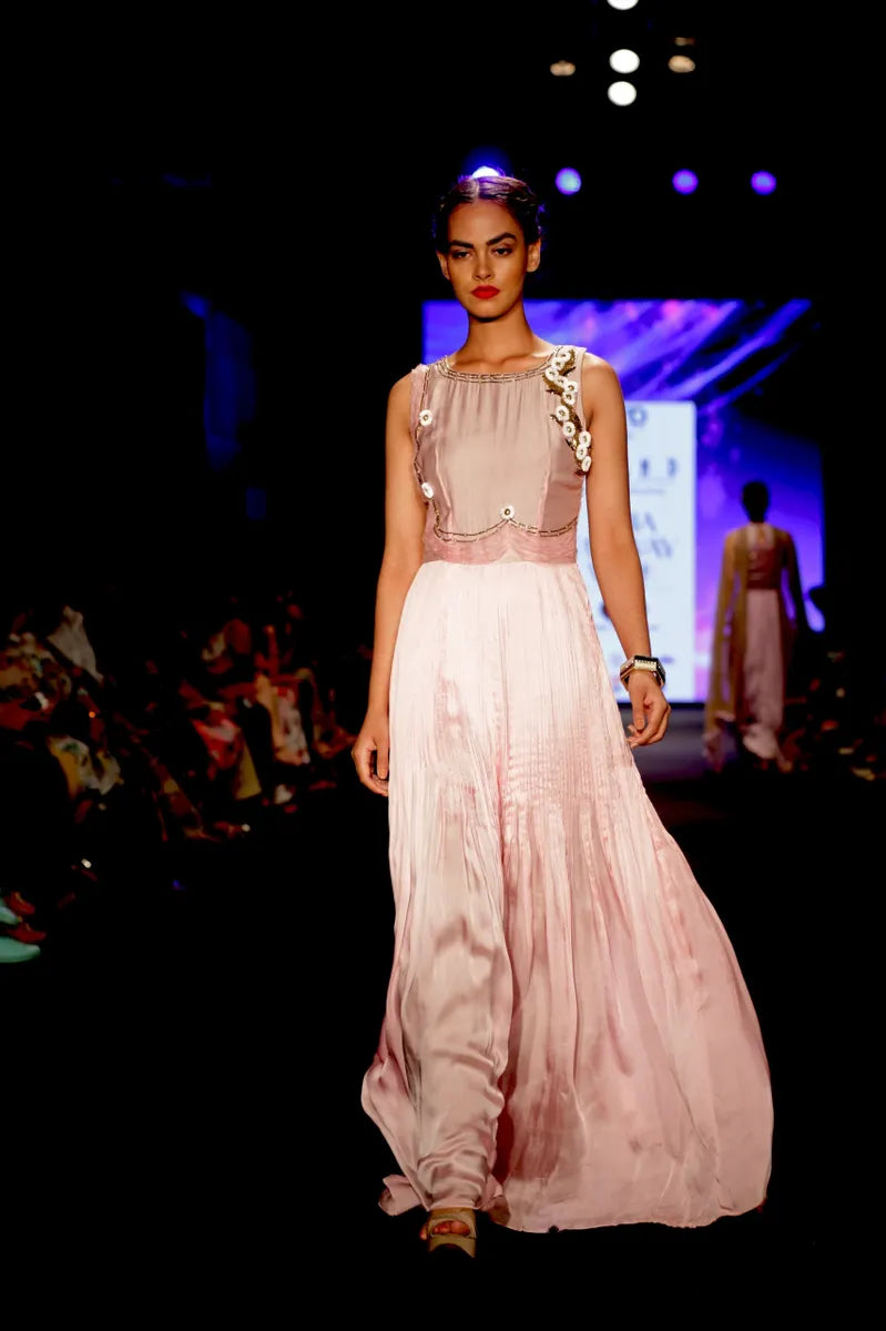 Powder Pink Jump Suit