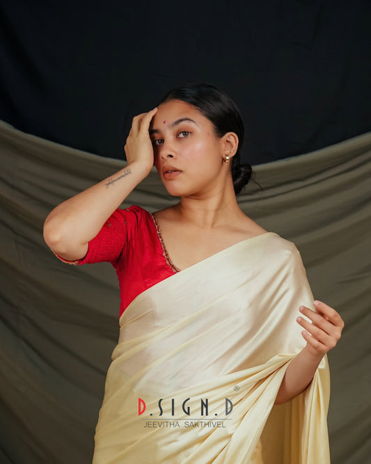 Anika - Red Size flex Blouse