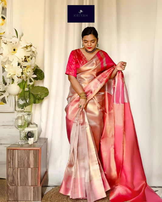 JYOTHIKA INSPIRED SEMI SILK SAREE