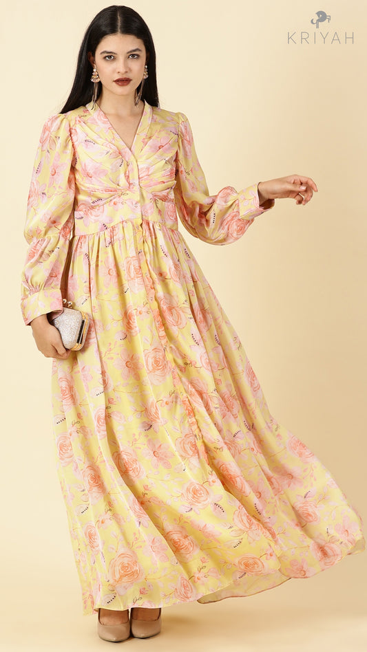 Magnolia- yellow gown
