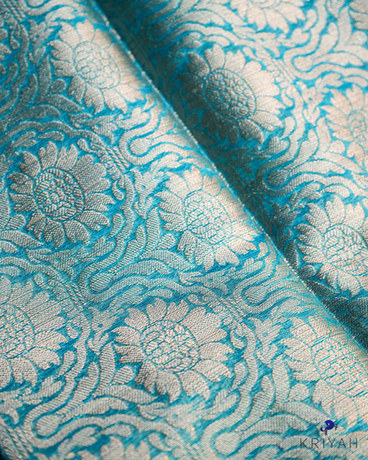 Banarasi Kota Saree in Multi-Dye Shade