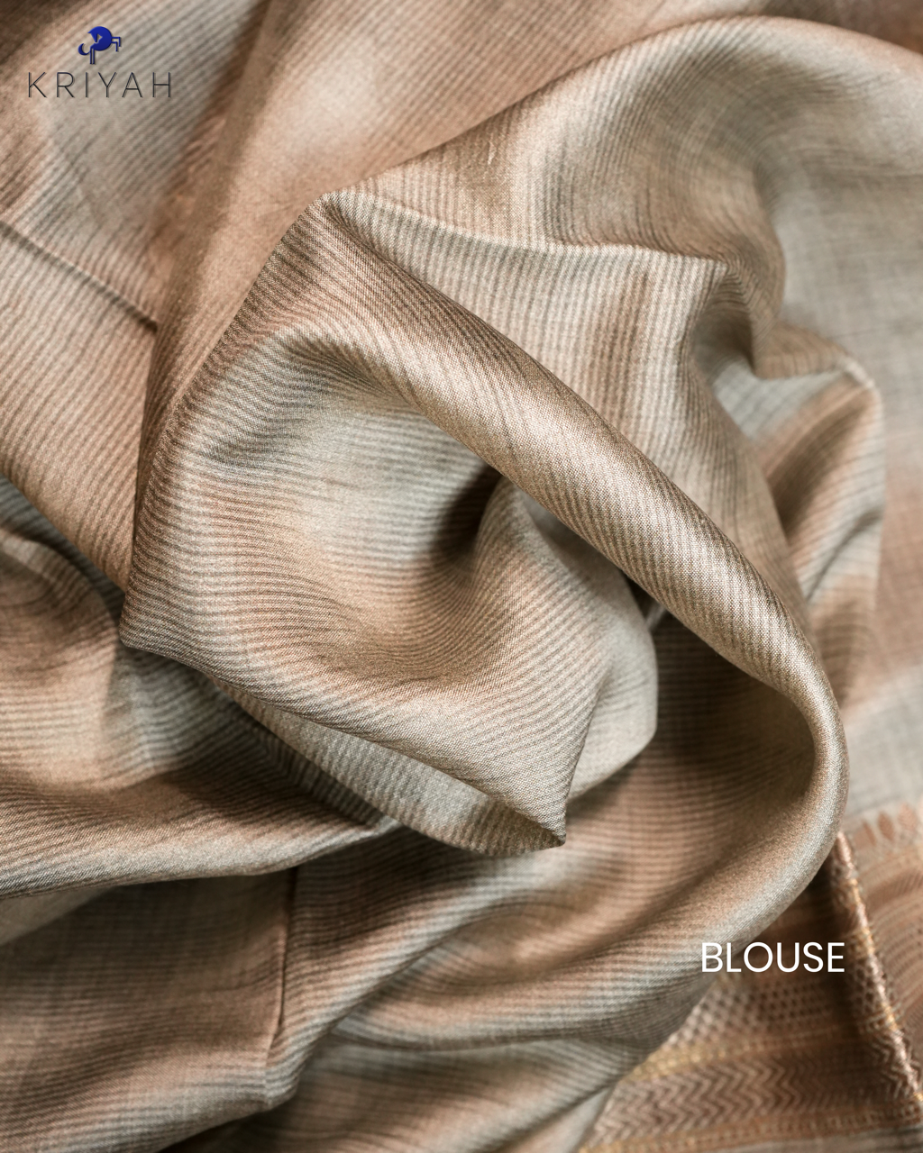 Embroidered Organza Saree - Multi colour