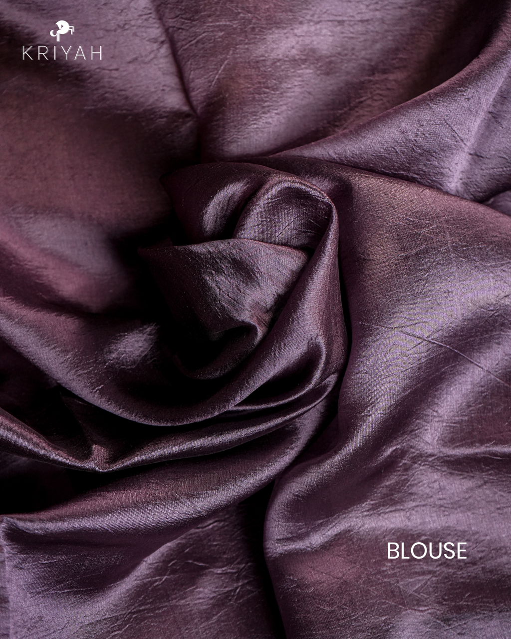 ABSTRACT PRINTED DUPION SILK SAREE - ROSE PINK