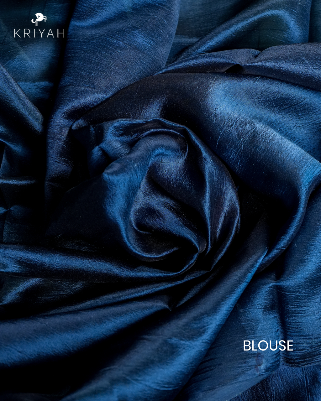 ABSTRACT PRINTED DUPION SILK SAREE - TURQOISE