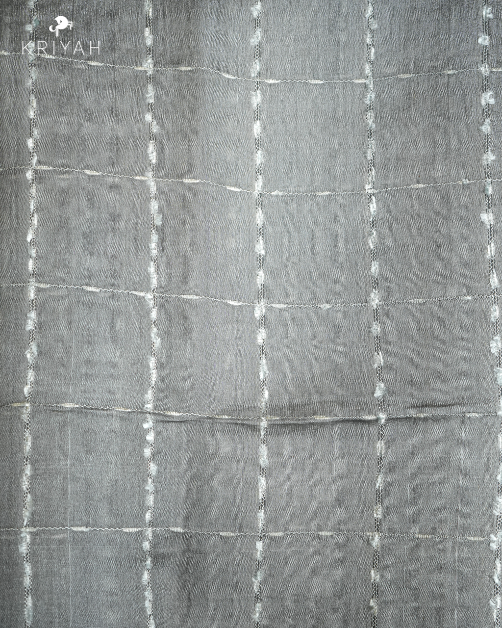 OMBRE TUSSER SAREE - MAROON-GREY