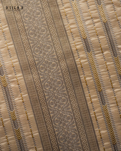 DHARA GOLD FINE SILK DHOTI SET