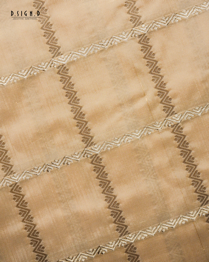 KATTAM SOFT SILK DHOTI SET  - GOLD
