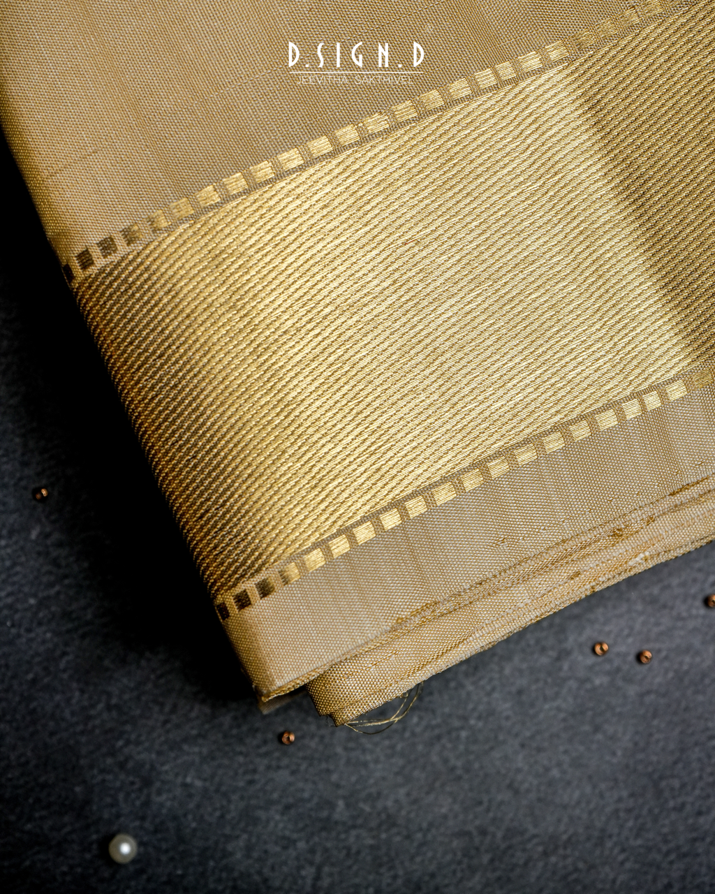 CLASSIC HANDLOOM PURE SILK DHOTI 9x5 - PLAIN BORDER