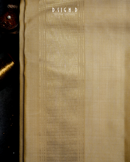 CLASSIC HANDLOOM PURE SILK DHOTI 9x5 - PLAIN BORDER