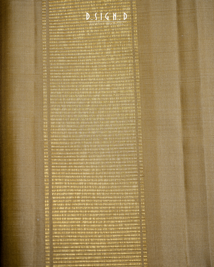 CLASSIC HANDLOOM PURE SILK DHOTI 9x5 - HONEYCOMB BORDER