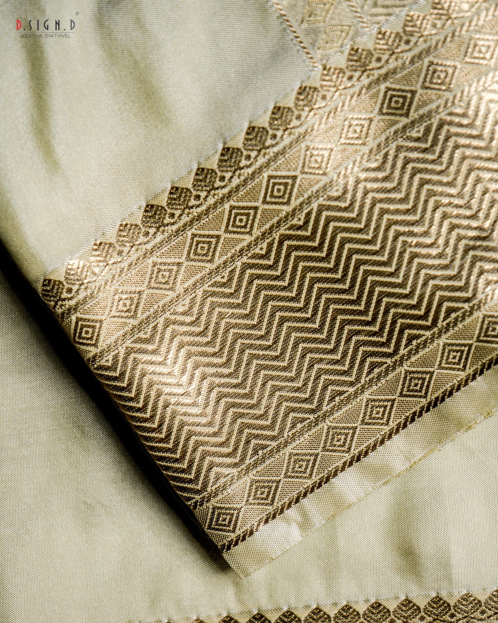 Classic- Pista fine silk dhoti set