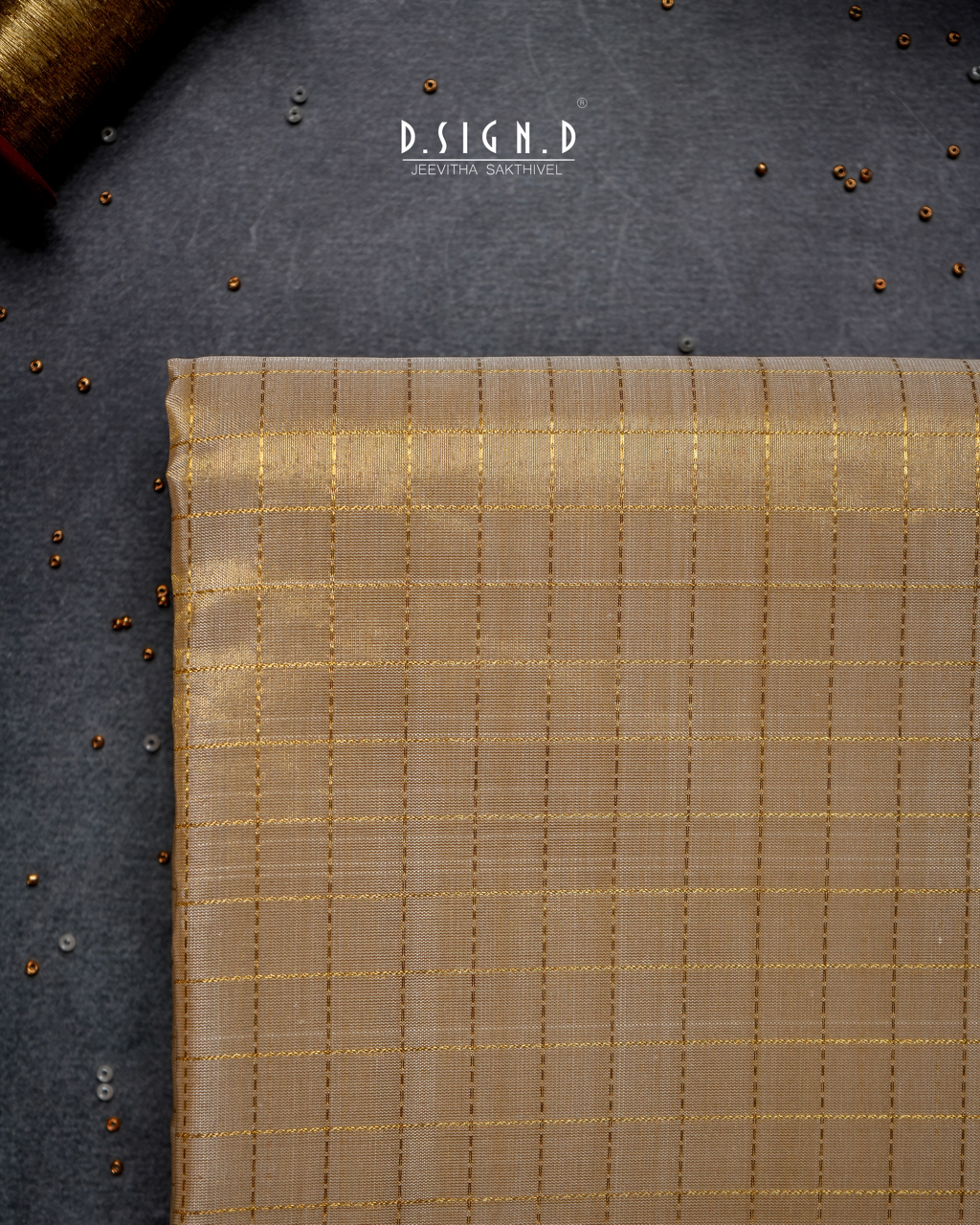 2G  ZARI HANDLOOM TISSUE PURE SILK DHOTI SET WITH SHIRT 9x5