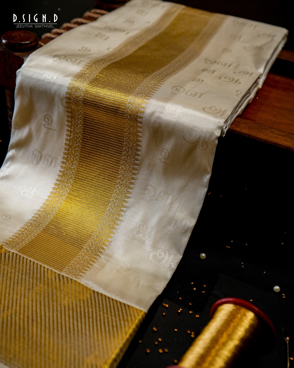 Mozhi designer Silk Dhoti