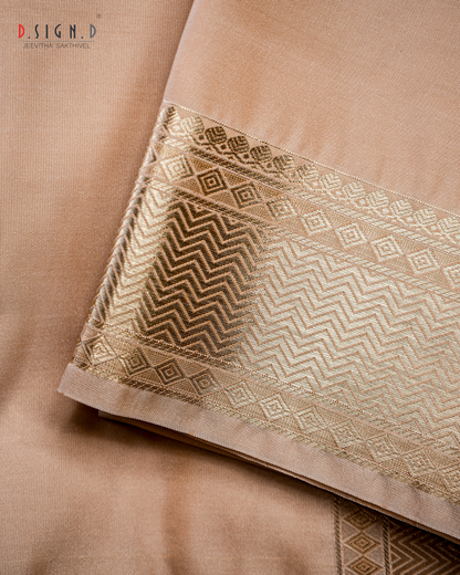 COPPER CLASSIC FINE SILK DHOTI SET