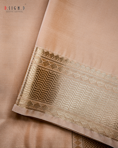 COPPER CLASSIC FINE SILK DHOTI SET
