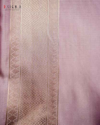 BRIDAL ROSE CLASSIC FINE SILK DHOTI SET