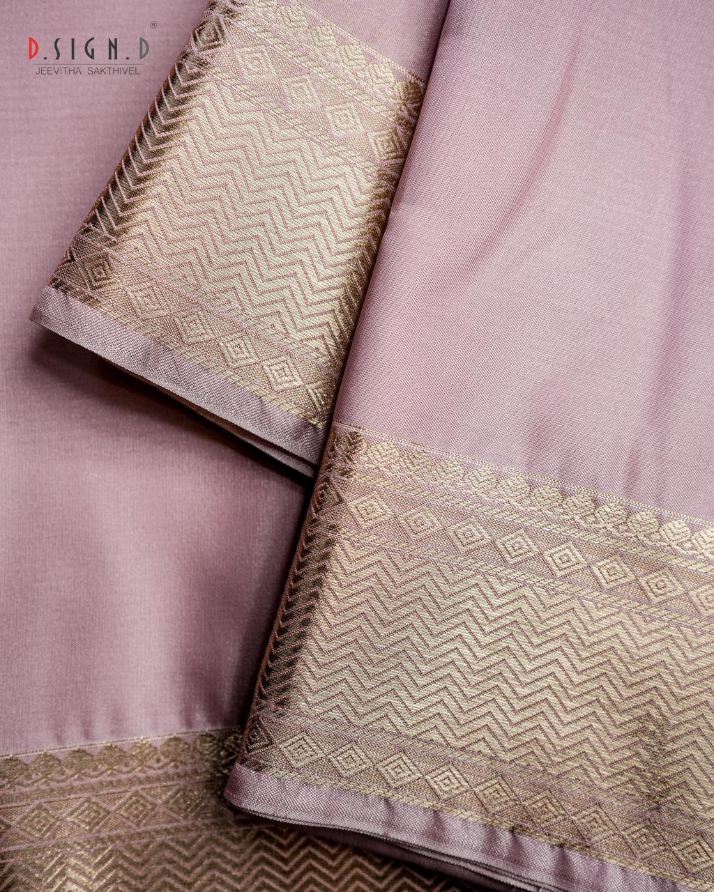 BRIDAL ROSE CLASSIC FINE SILK DHOTI SET