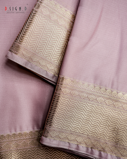 BRIDAL ROSE CLASSIC FINE SILK DHOTI SET