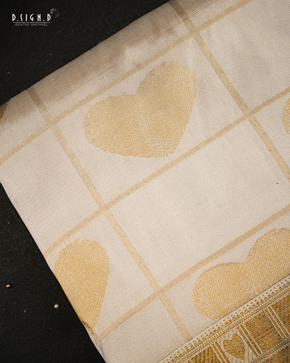 HEARTLOOM DESIGNER TISSUE SILK DHOTI