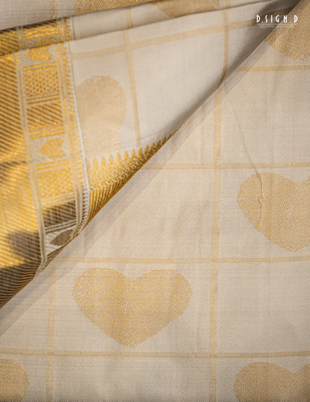 HEARTLOOM DESIGNER TISSUE SILK DHOTI