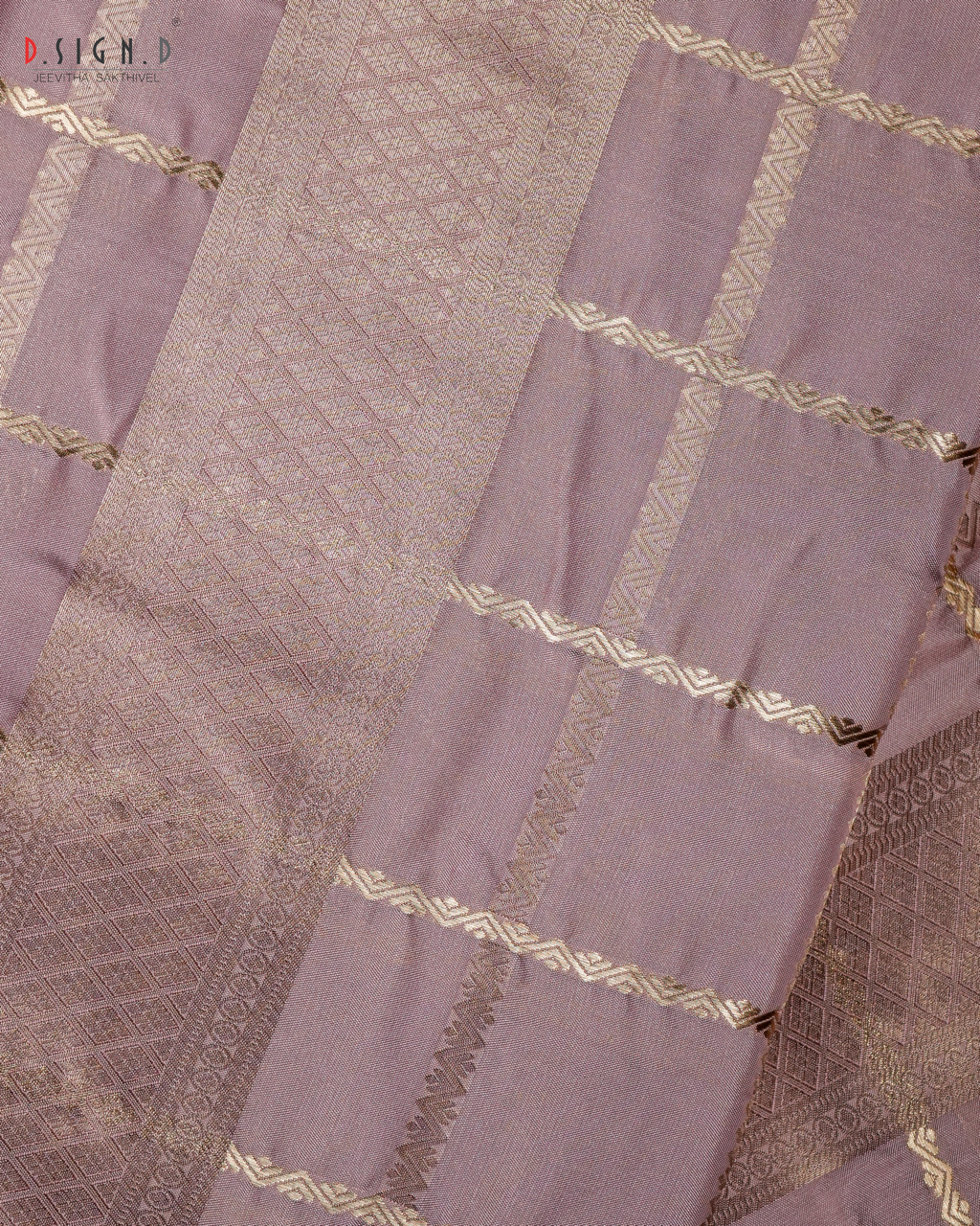 BRIDAL ROSE KATTAM FINE SILK DHOTI SET