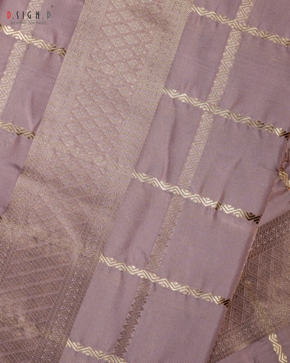 BRIDAL ROSE KATTAM FINE SILK DHOTI SET