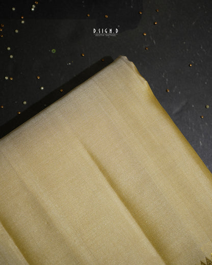 2G ZARI HANDLOOM - INTRICATE ZARI BORDER PURE SILK DHOTI - 9x5