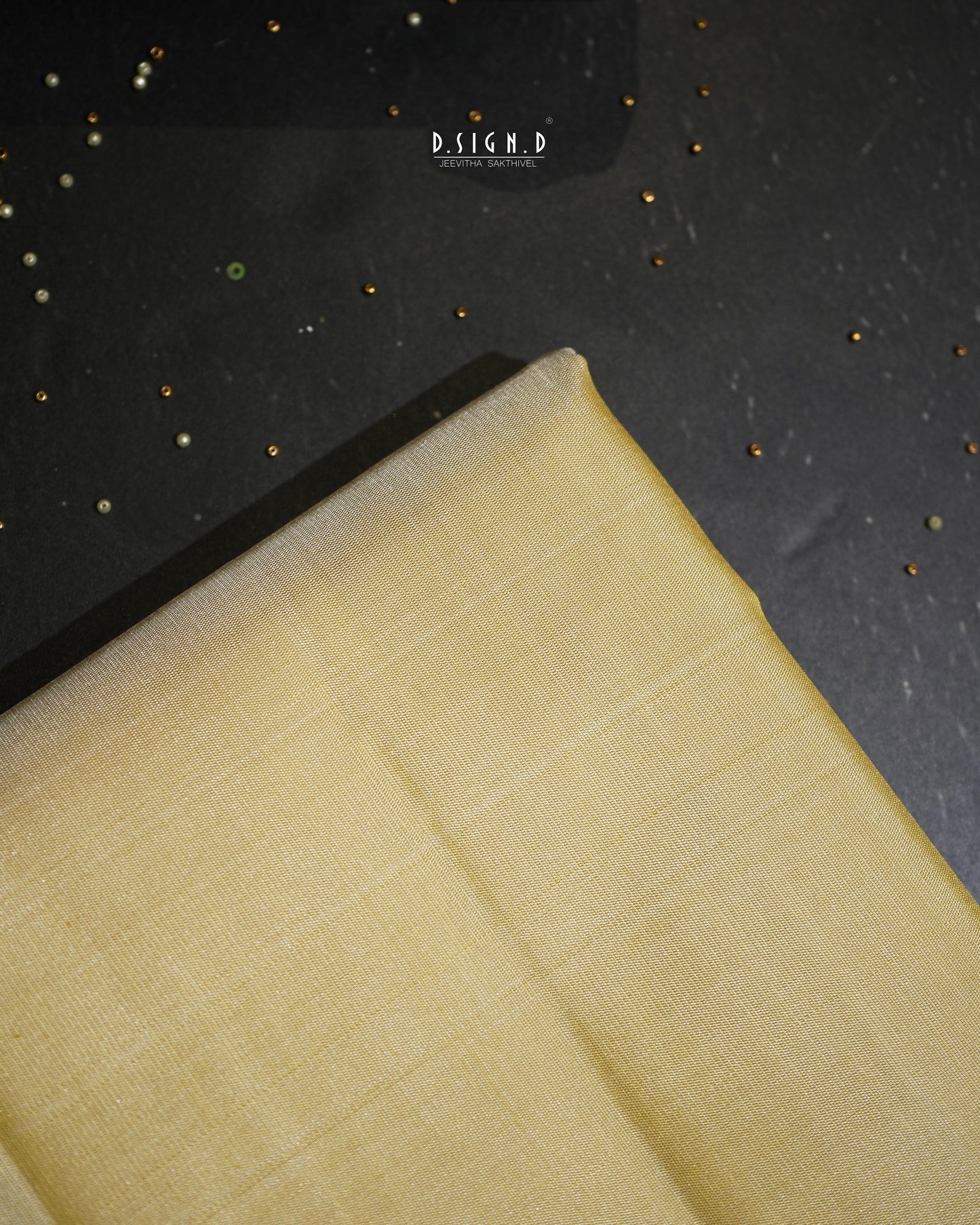 ZARI HANDLOOM - DIAGONAL STRIPES BORDER PURE SILK DHOTI - 9x5