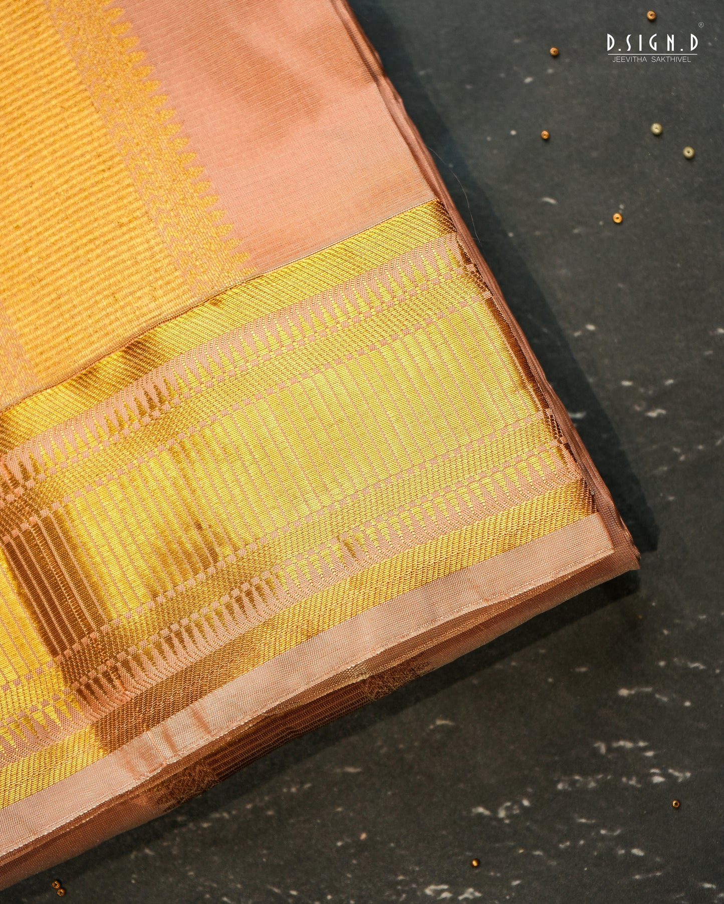 PREMIUM PURE SILK DHOTI & SHIRT - COPPER