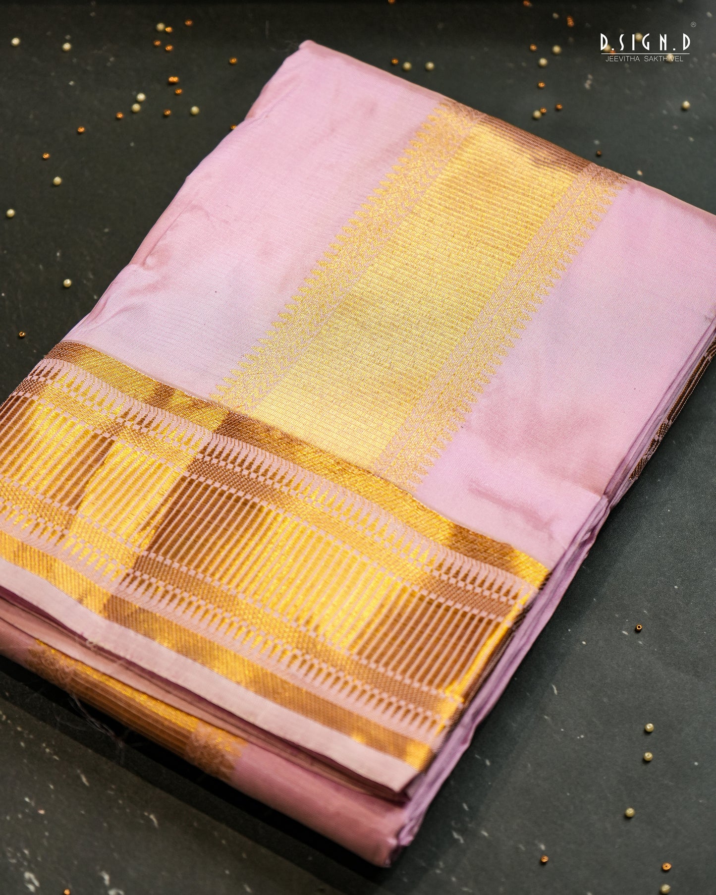 PREMIUM PURE SILK DHOTI & SHIRT -LILAC