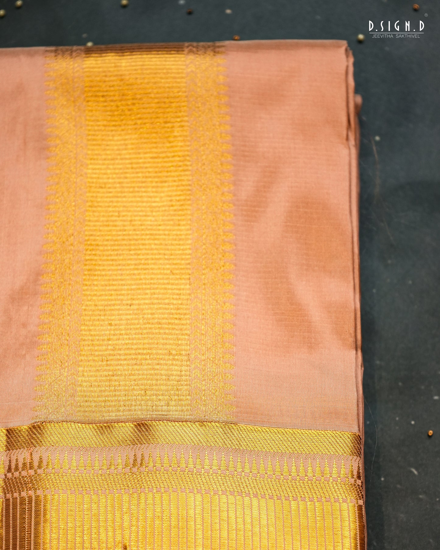 PREMIUM PURE SILK DHOTI & SHIRT - COPPER