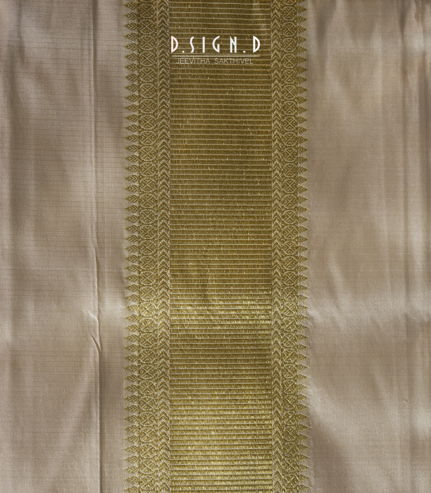 Premium Pure Silk dhoti - Gold