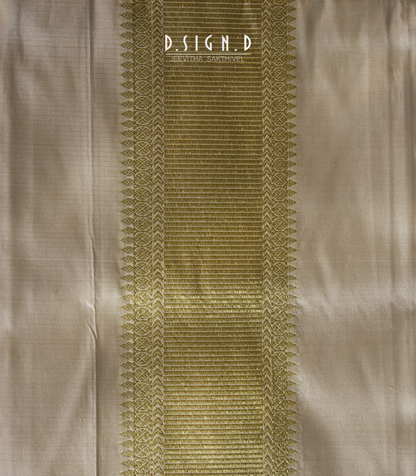 Premium Pure Silk dhoti - Gold