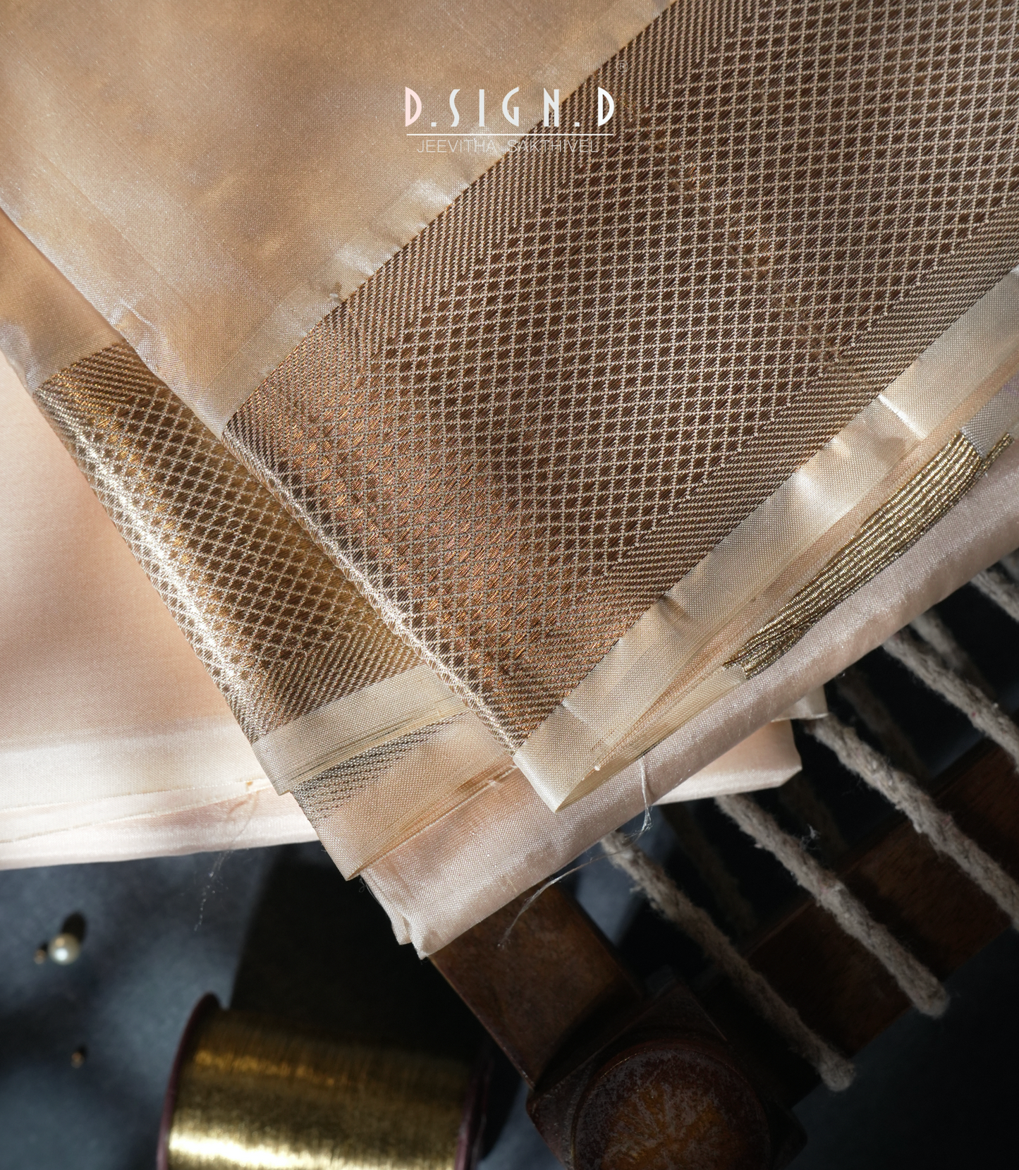 PURE MIX ROSE GOLD SILK DHOTI SET WITH SHIRT