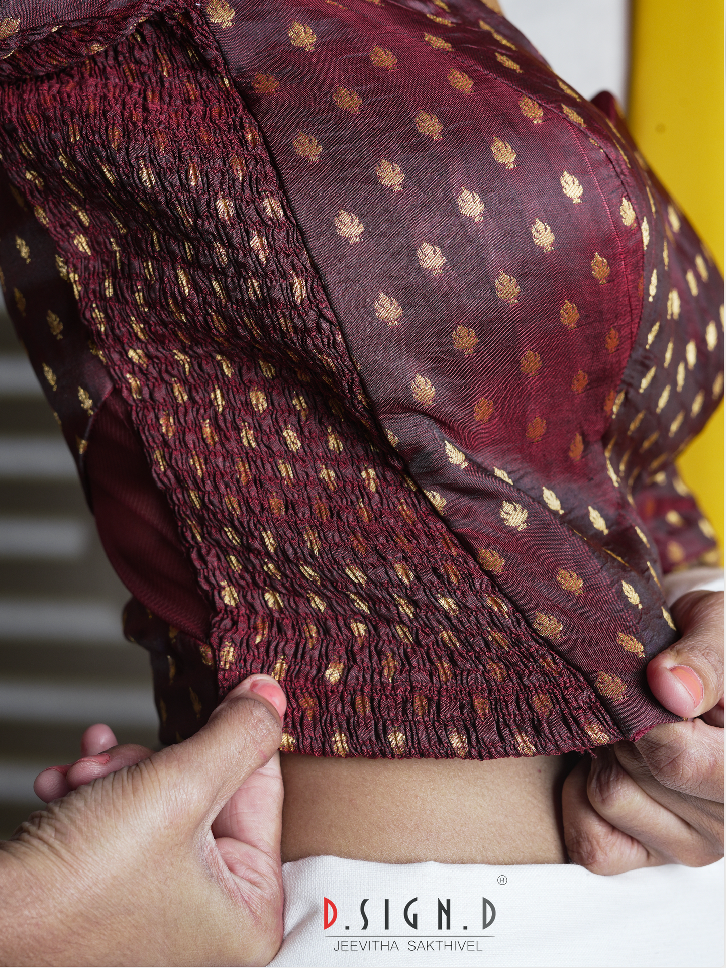 Akira Size flex Blouse - Maroon