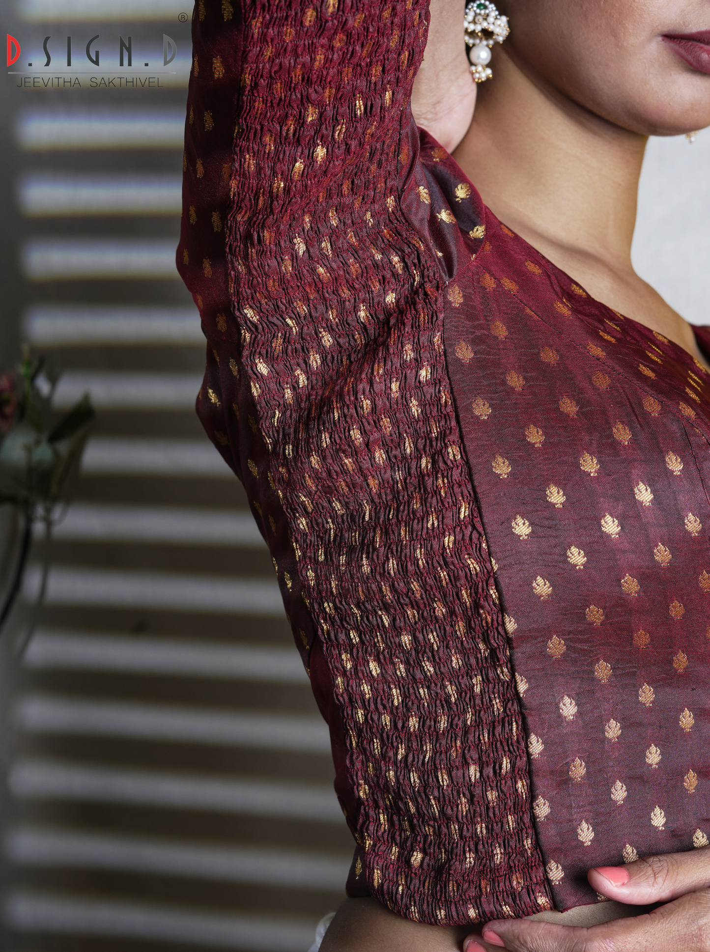 Akira Size flex Blouse - Maroon